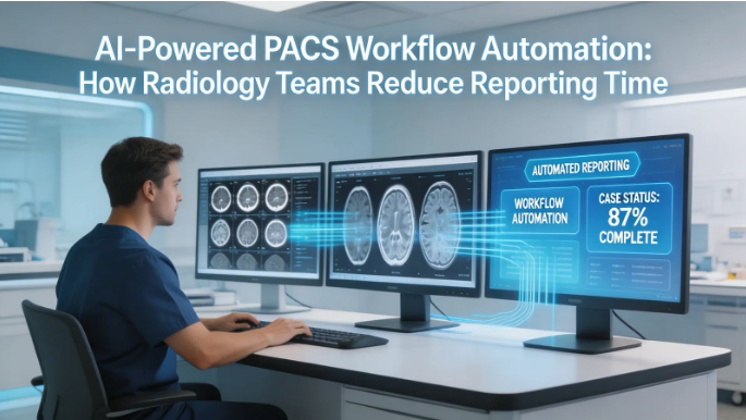 AI-Powered PACS Workflow Automation: How Radiology Teams Reduce Reporting Time